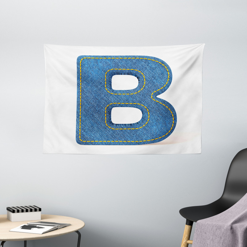 Jeans Retro Fashion Wide Tapestry