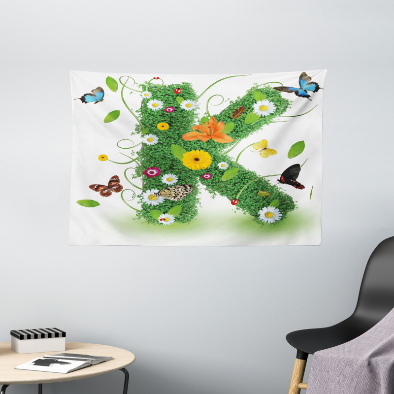 Nature Inspired Image Wide Tapestry