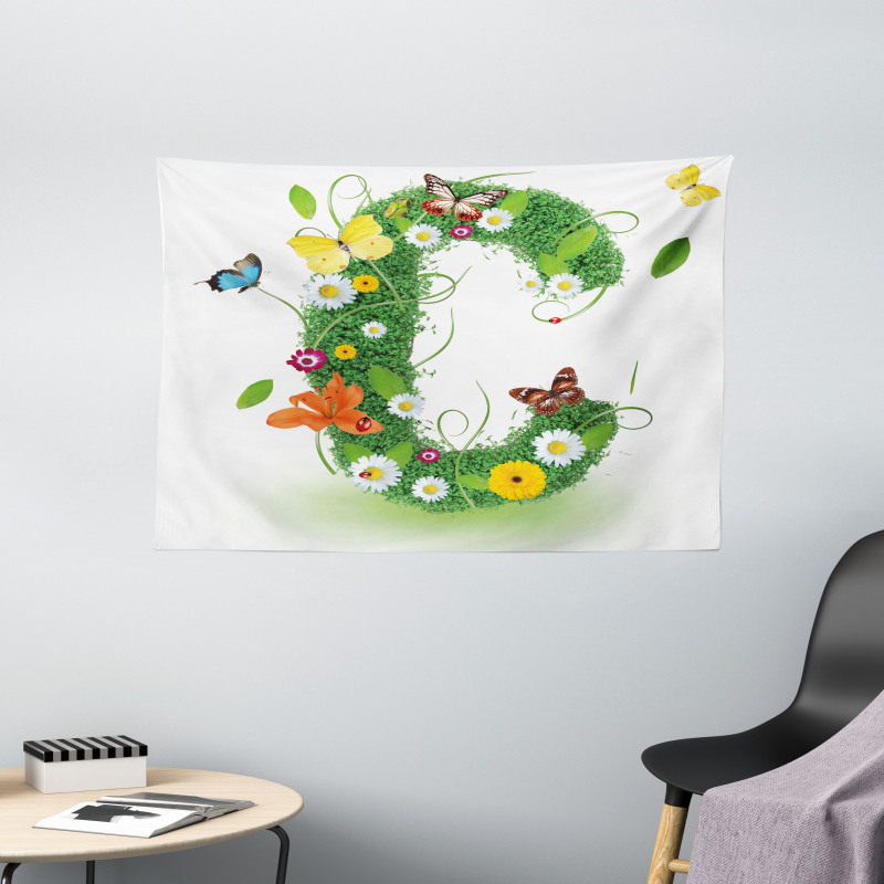 Summer Inspired C Wide Tapestry