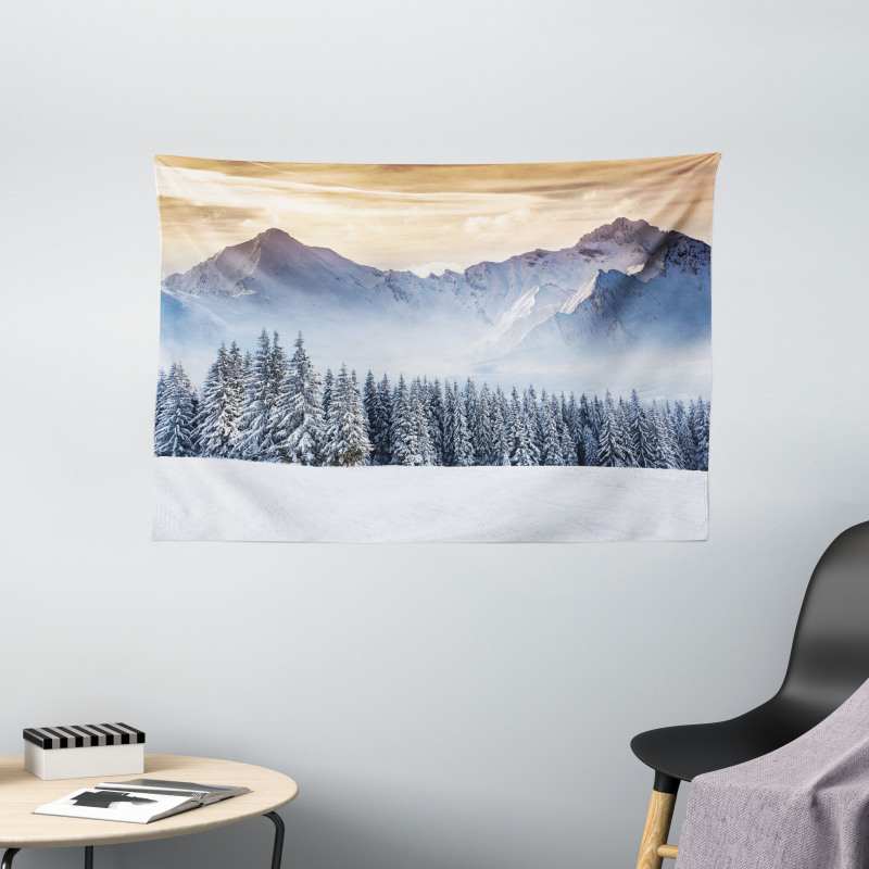 Land Pines Wide Tapestry