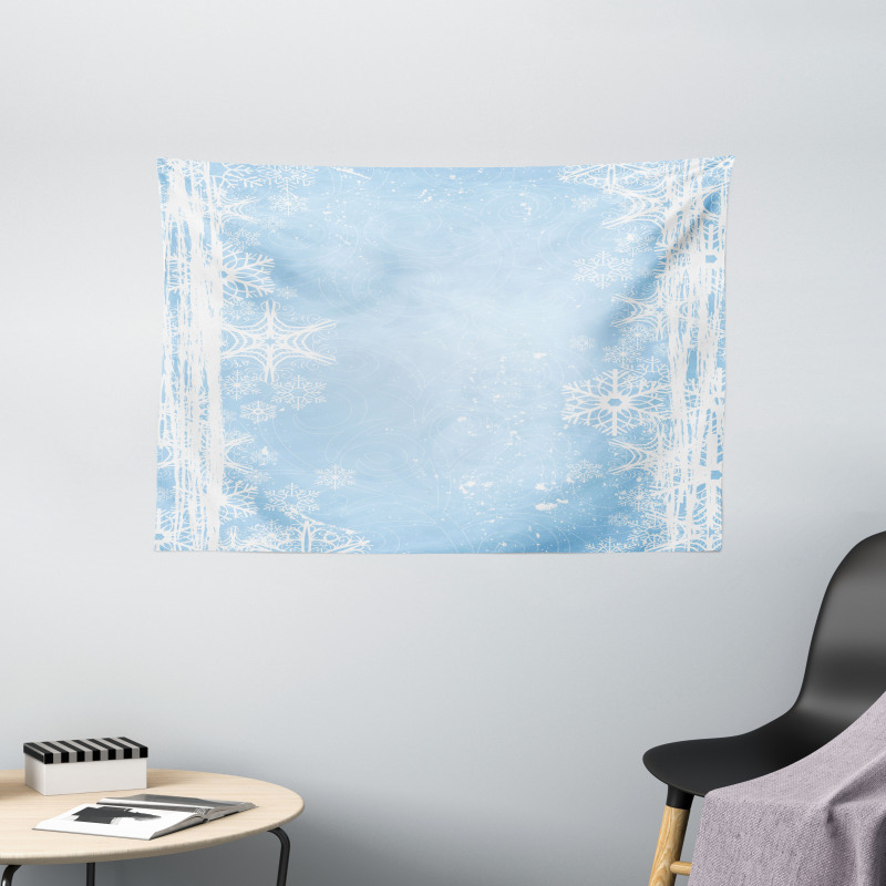 Christmas Snowflake Soft Wide Tapestry