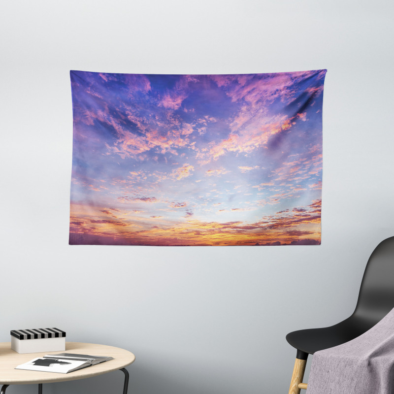 Ethereal Sky Wide Tapestry
