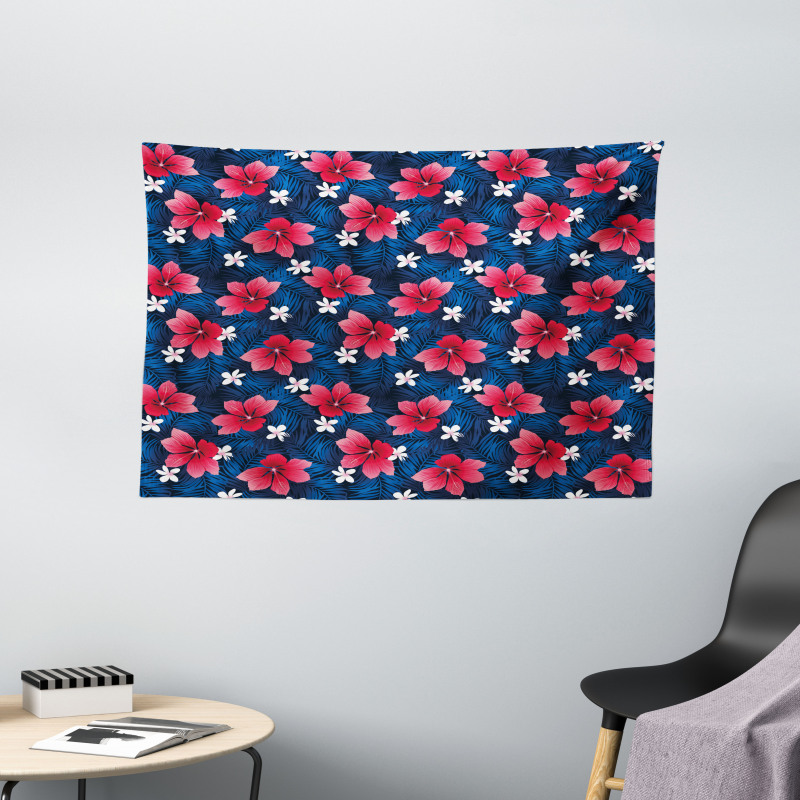 Exotic Flora Wide Tapestry