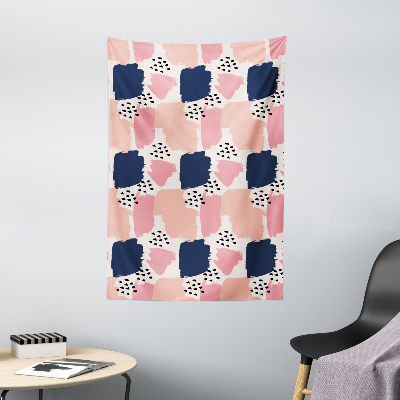 Pastel Art Pattern Tapestry