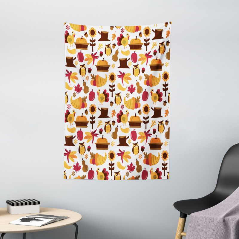 Fall Composition Tapestry