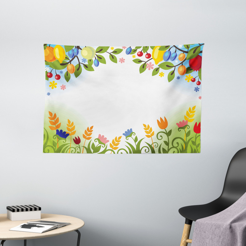 Fall Nature Wide Tapestry