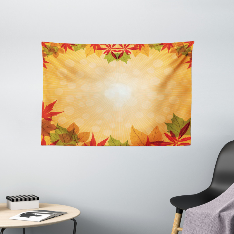 Striped Dotted Seasonal Wide Tapestry