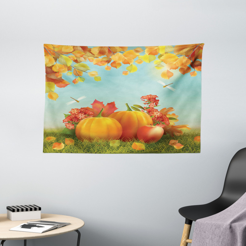 Fall Season Yield Leaf Wide Tapestry