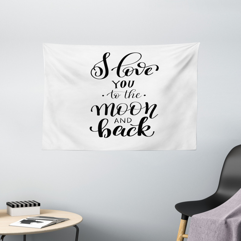Minimalist Styled Wide Tapestry