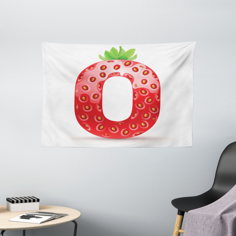 Vibrant Fruit Capital Wide Tapestry