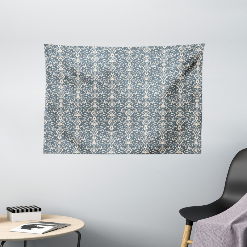 Leaves and Buds Wide Tapestry