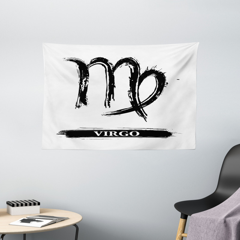 Zodiac Virgo Wide Tapestry