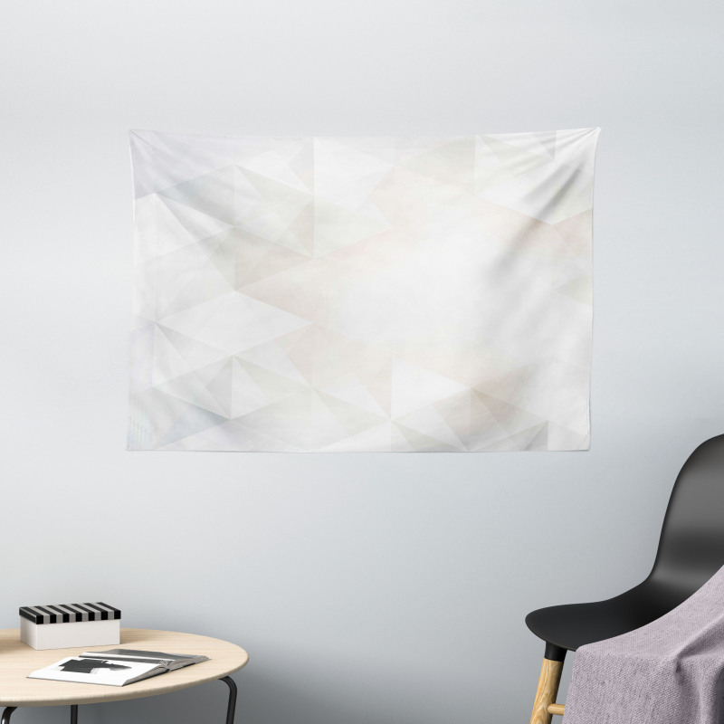 Polygon Contemporary Wide Tapestry