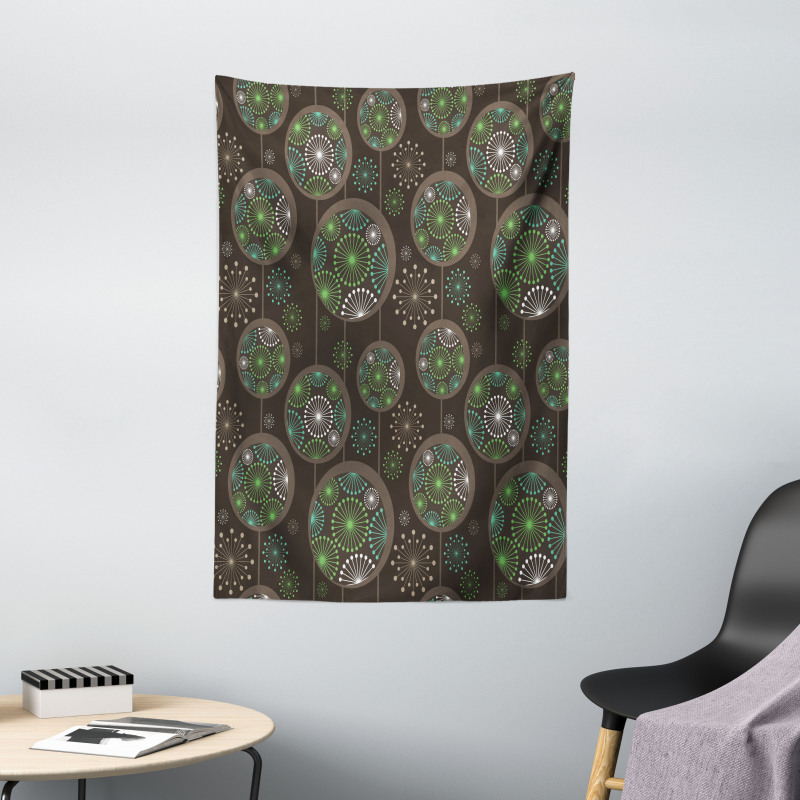 Abstract Dandelion Tapestry