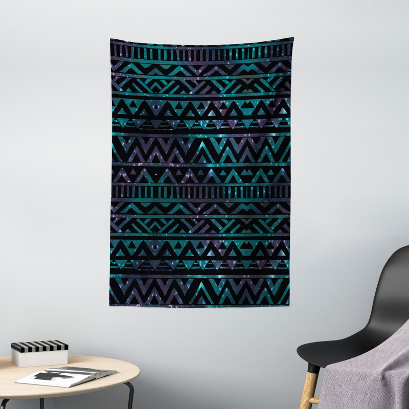 Space Themed Arrows Tapestry