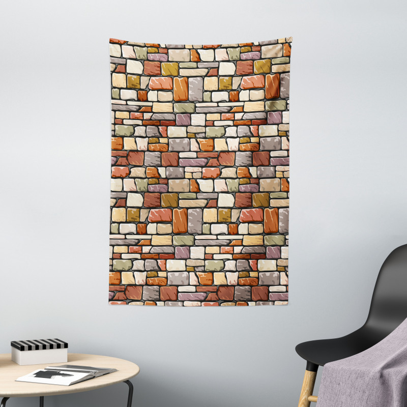 Doodle Wall Pattern Tapestry