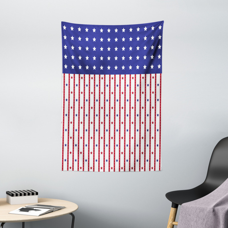 Stars and Stripes Flag Tapestry