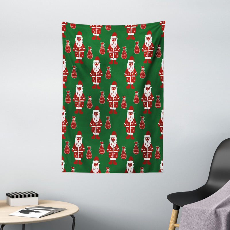 Santa Claus Present Tapestry