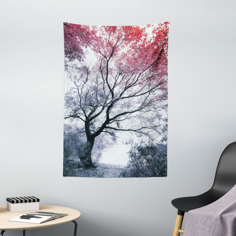 Abstract Colorful Dramatic Tapestry