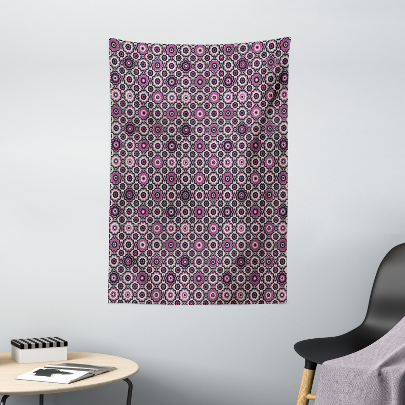 Flowering Nature Motifs Tapestry