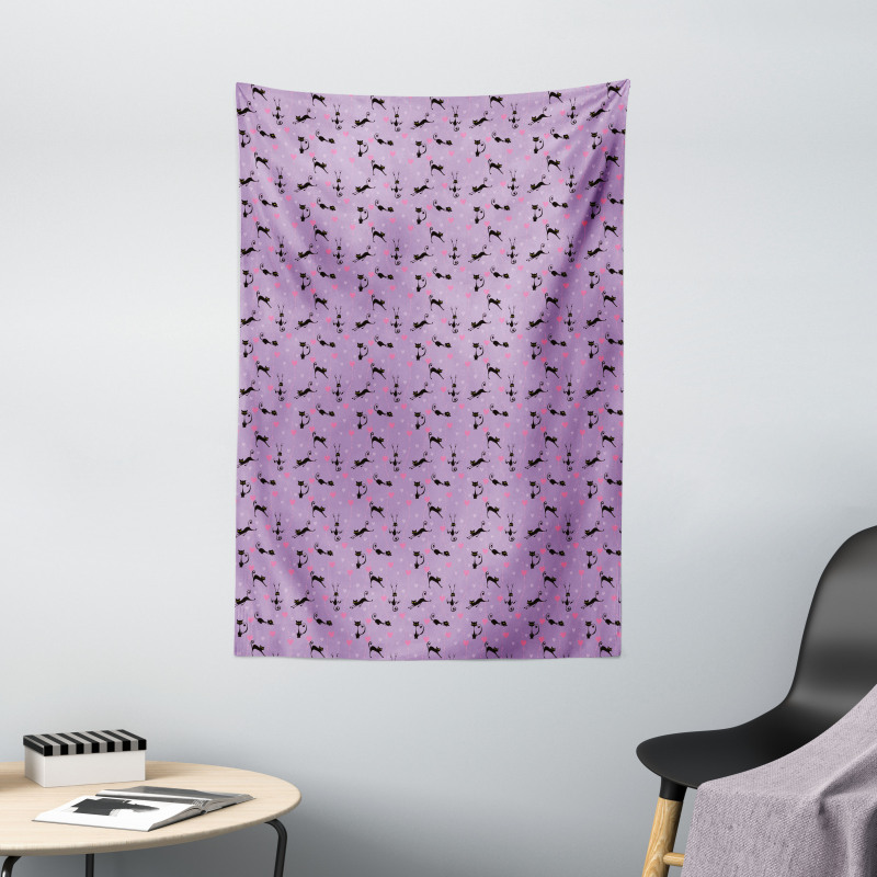 Valentine Animal Fun Tapestry