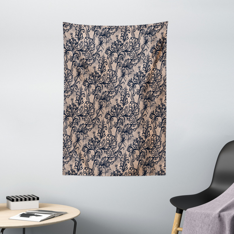 Nature Inspired Feminine Tapestry