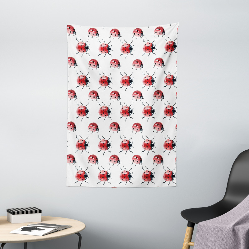 Lady Bug Insect Tapestry