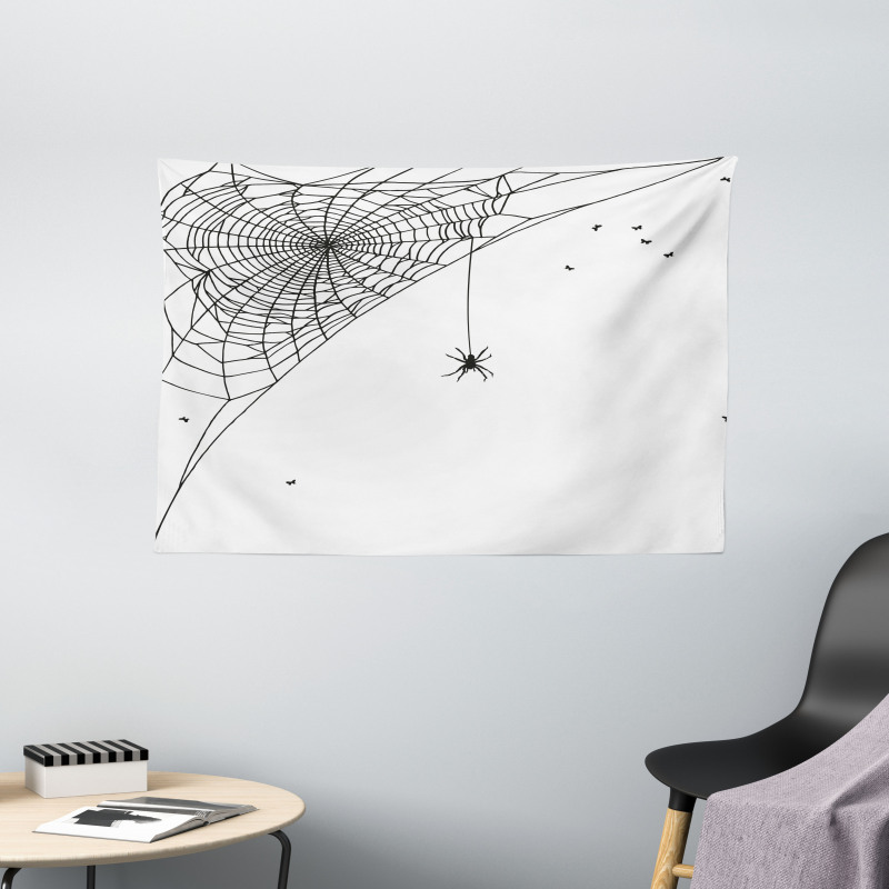 Corner Net Bug Flies Wide Tapestry