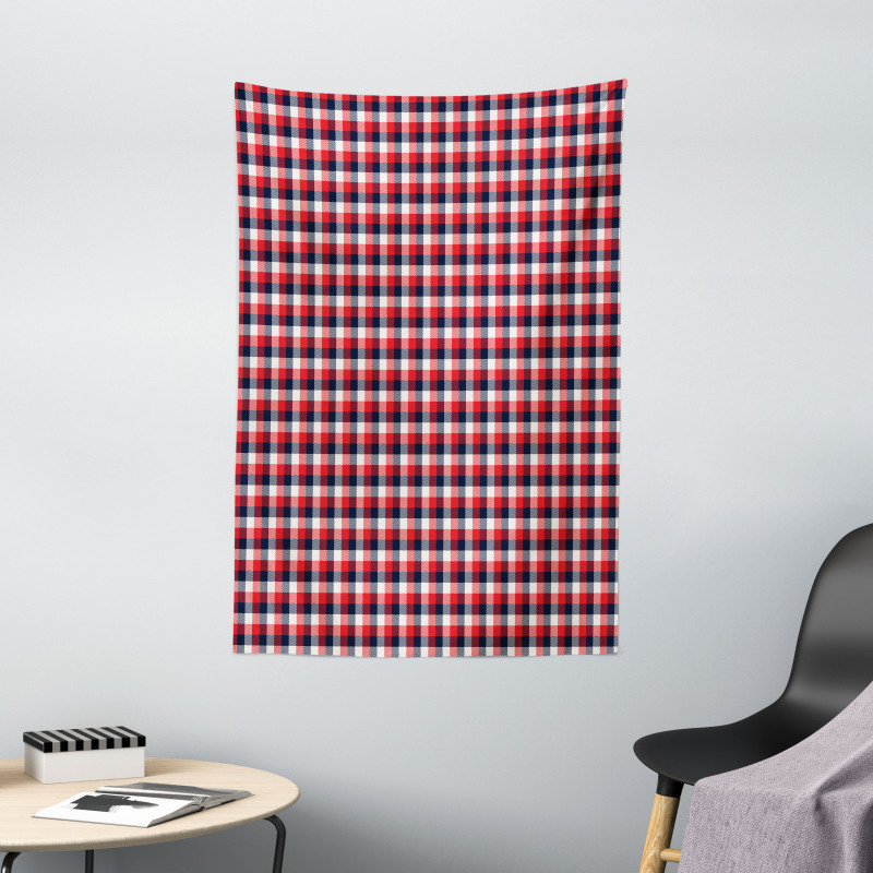 Traditional Retro Pattern Tapestry