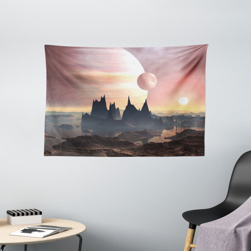 Twin Moons over Planet Wide Tapestry