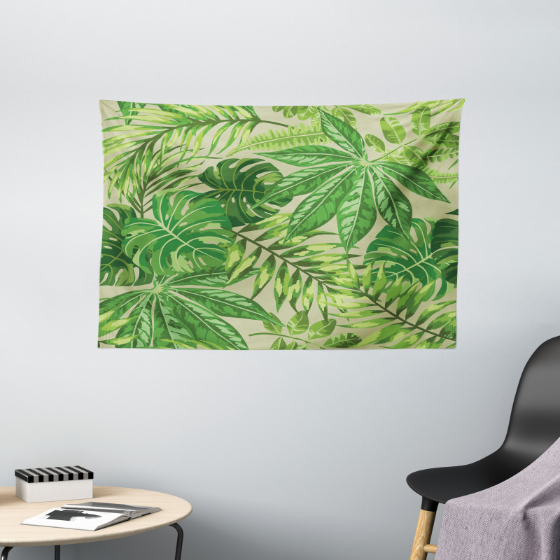 Fresh Jungle Aloha Wide Tapestry