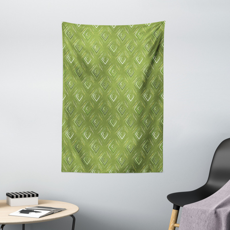 Rhombus Squares Tapestry