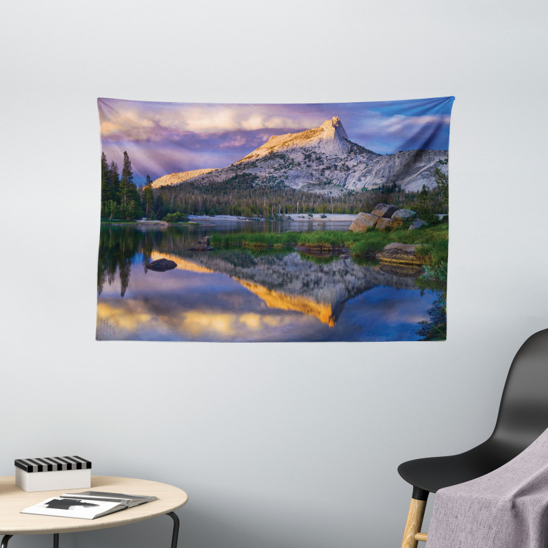 Idyllic Peak Wide Tapestry