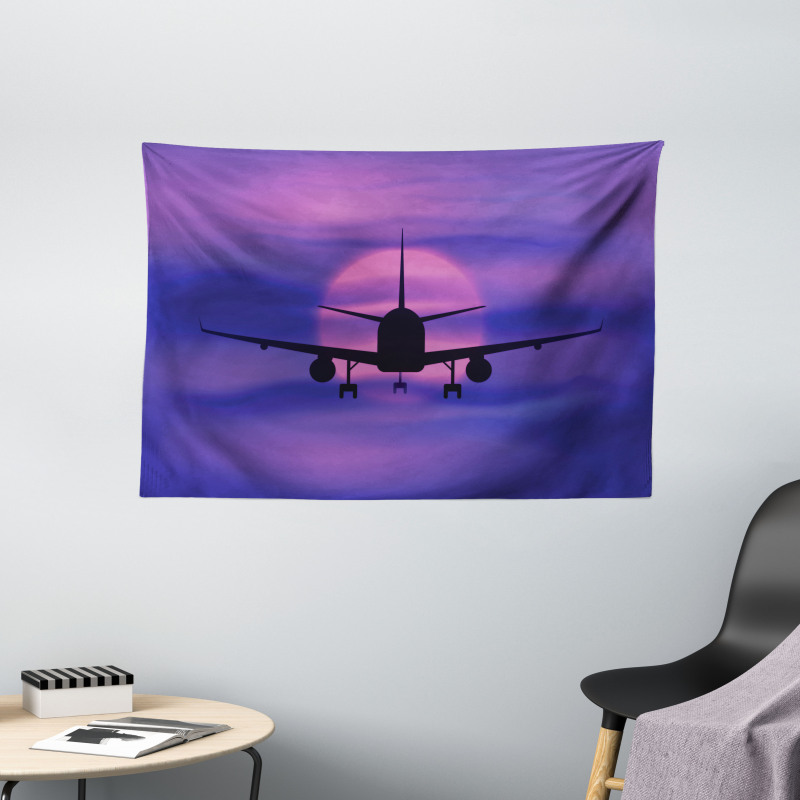 Dreamy Sky Traveling Wide Tapestry