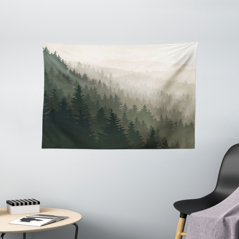 Scandinavian Nature Wide Tapestry