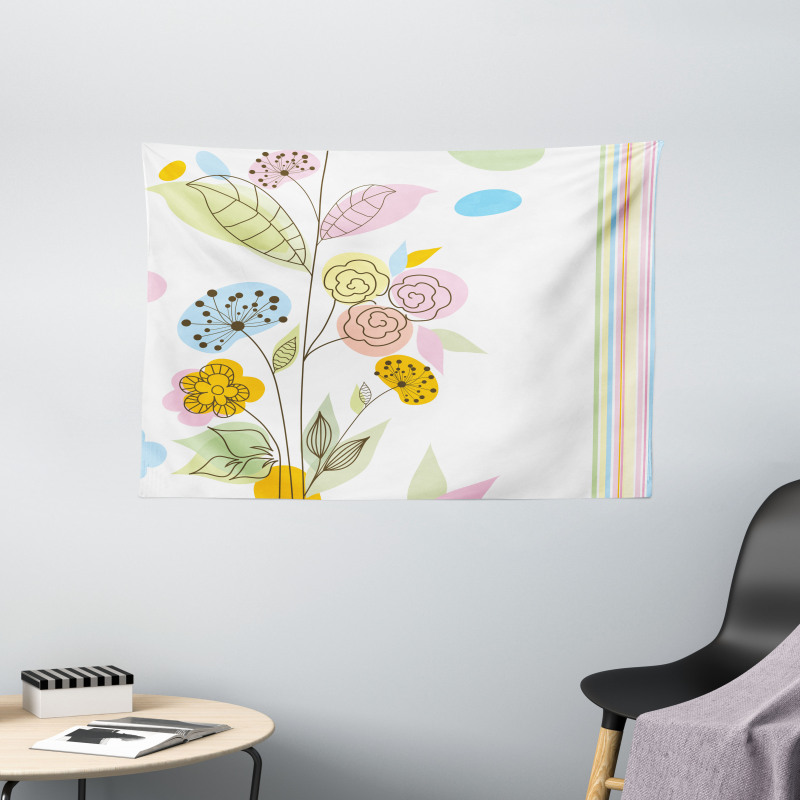 Composition Gentle Nature Wide Tapestry