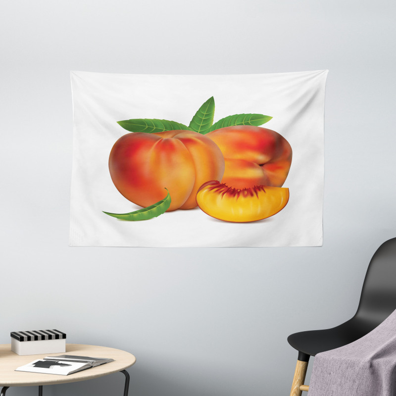 Vivid Vitamin Rich Snack Wide Tapestry