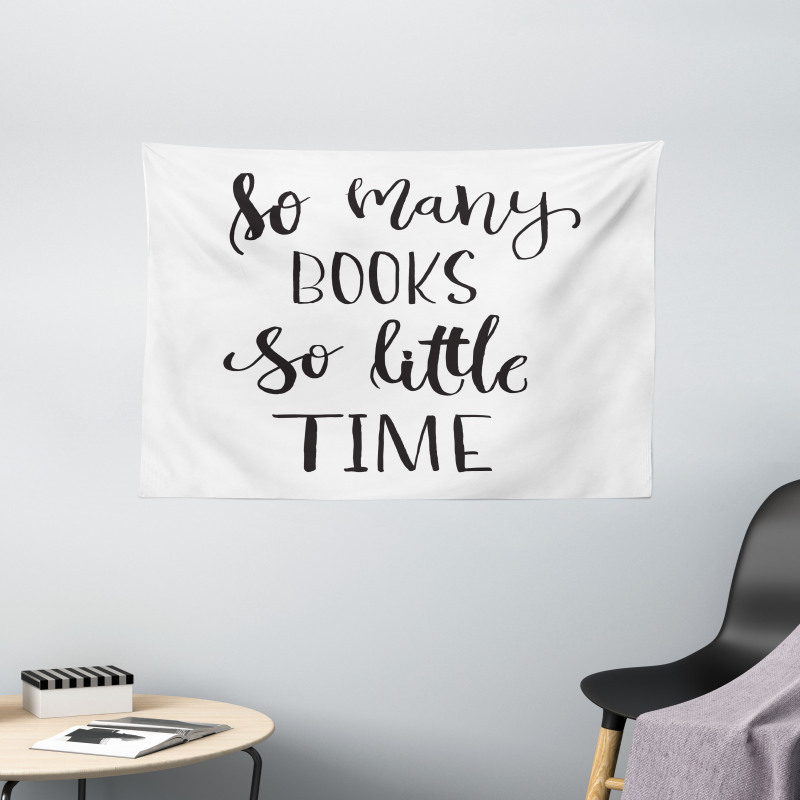 Inspirational Modern Words Wide Tapestry
