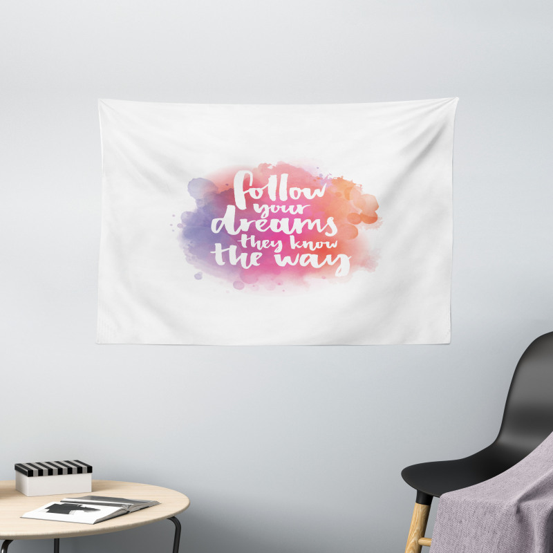 Life and Dreams Wide Tapestry