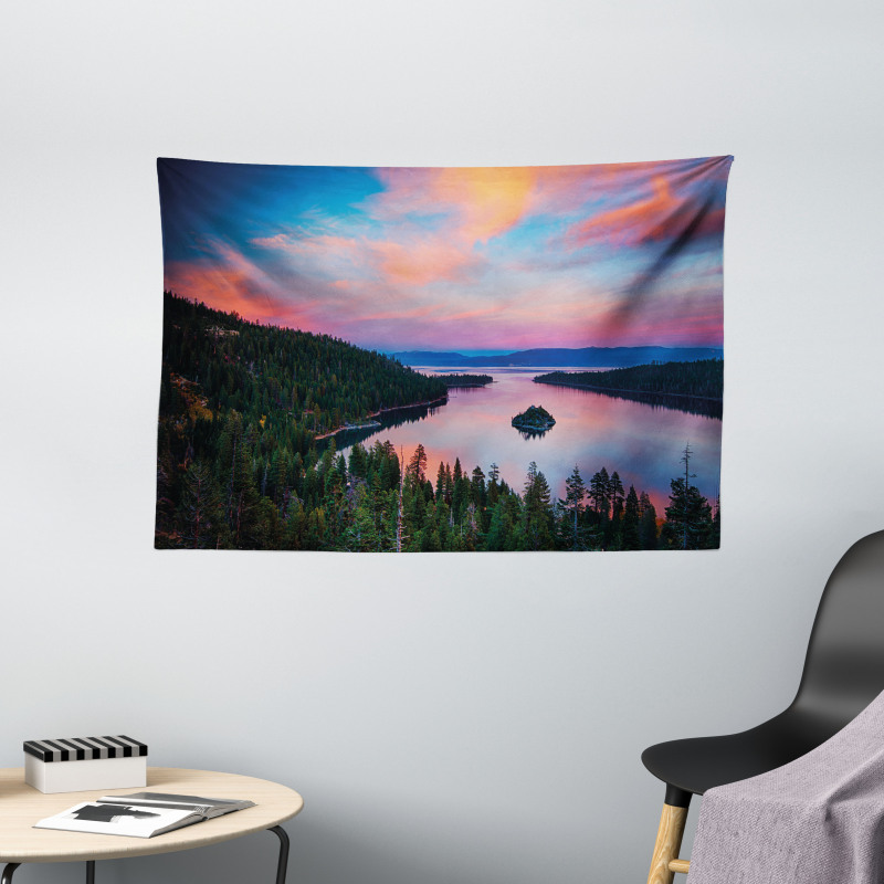 California Photo Wide Tapestry