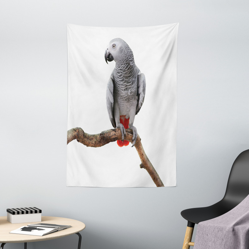 Parrot on a Branch Tapestry