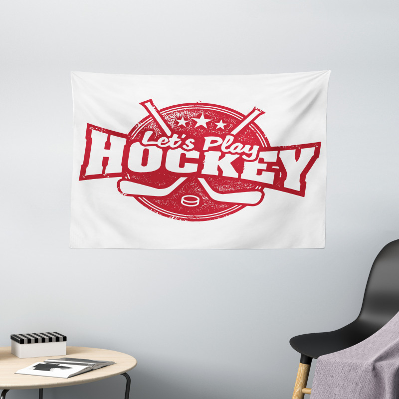 Let's Play Retro Style Wide Tapestry