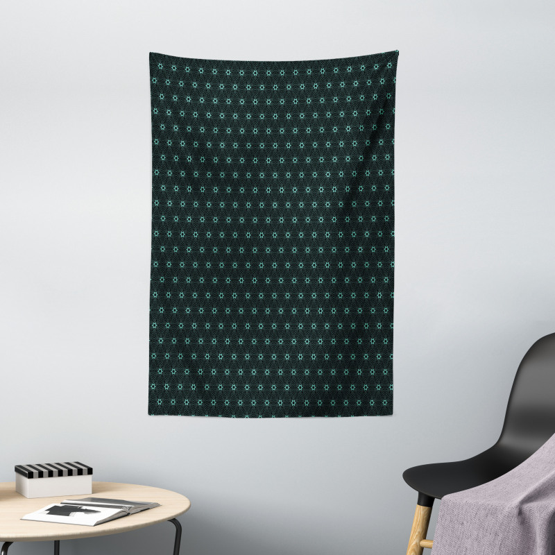 Triangle Lines Tapestry