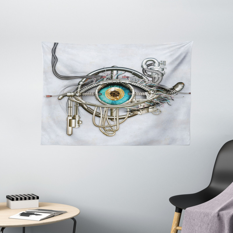 Mechanic Design Technology Wide Tapestry