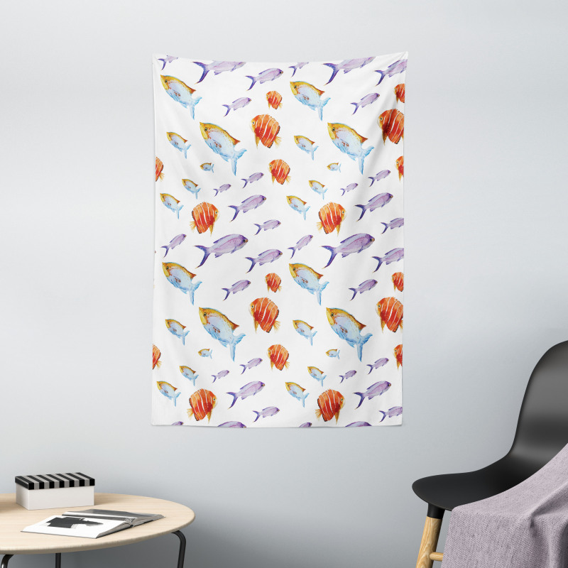 Goldfish and Mackerel Tapestry