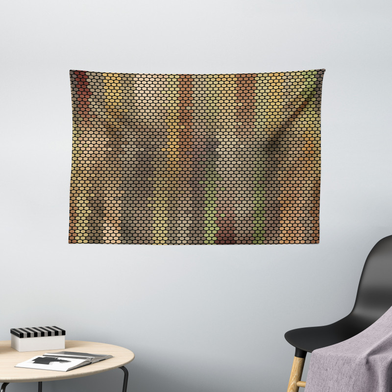 Disco Party Dots Wide Tapestry