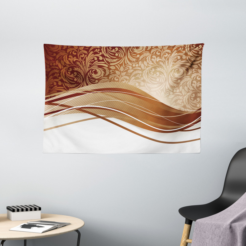 Classical Foliage Wide Tapestry