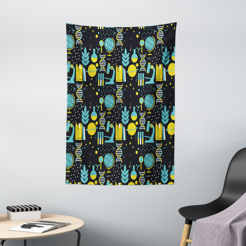 Science Class Pattern Tapestry