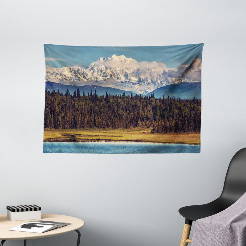 Colorful North Summer Wide Tapestry