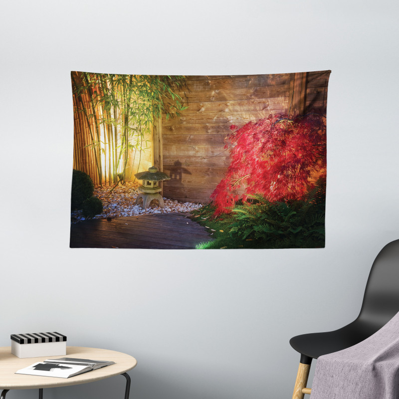 Japanese Bamboo Wide Tapestry